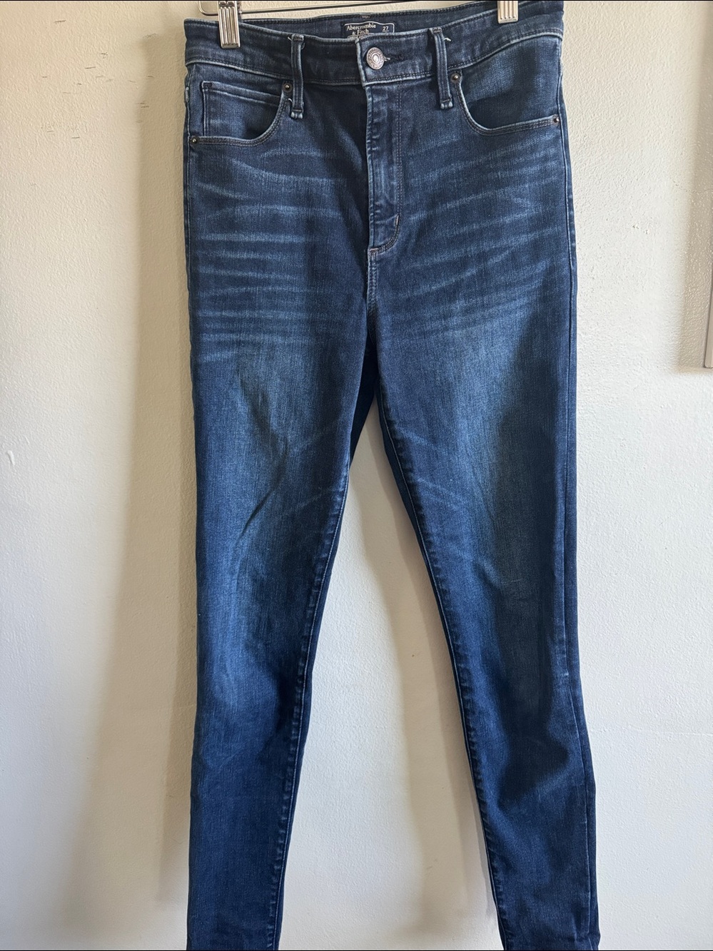 Abercrombie & Fitch Simone high rise super skinny size 27